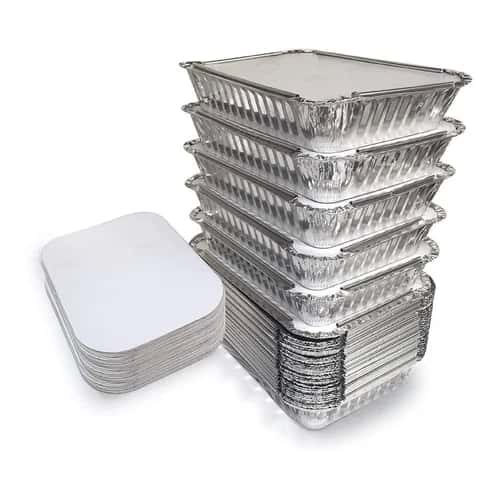 Aluminium Snacks Packaging Container view 2
