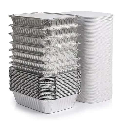 Aluminium Snacks Packaging Container view 3