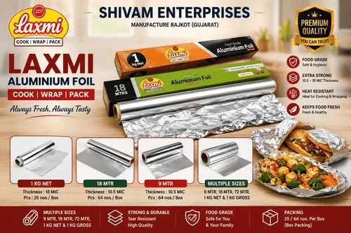 Silver Food Packaging Aluminum Foils view 3