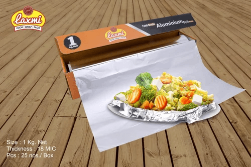 Silver Salad Packaging Aluminum Foils view 4