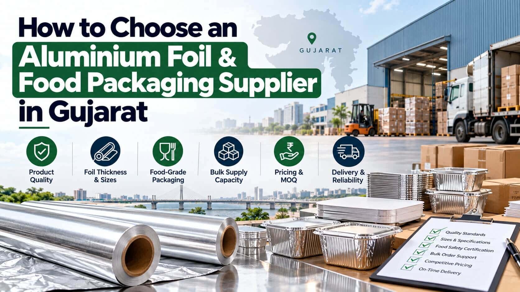 How to Choose an Aluminium Foil Supplier in Gujarat
