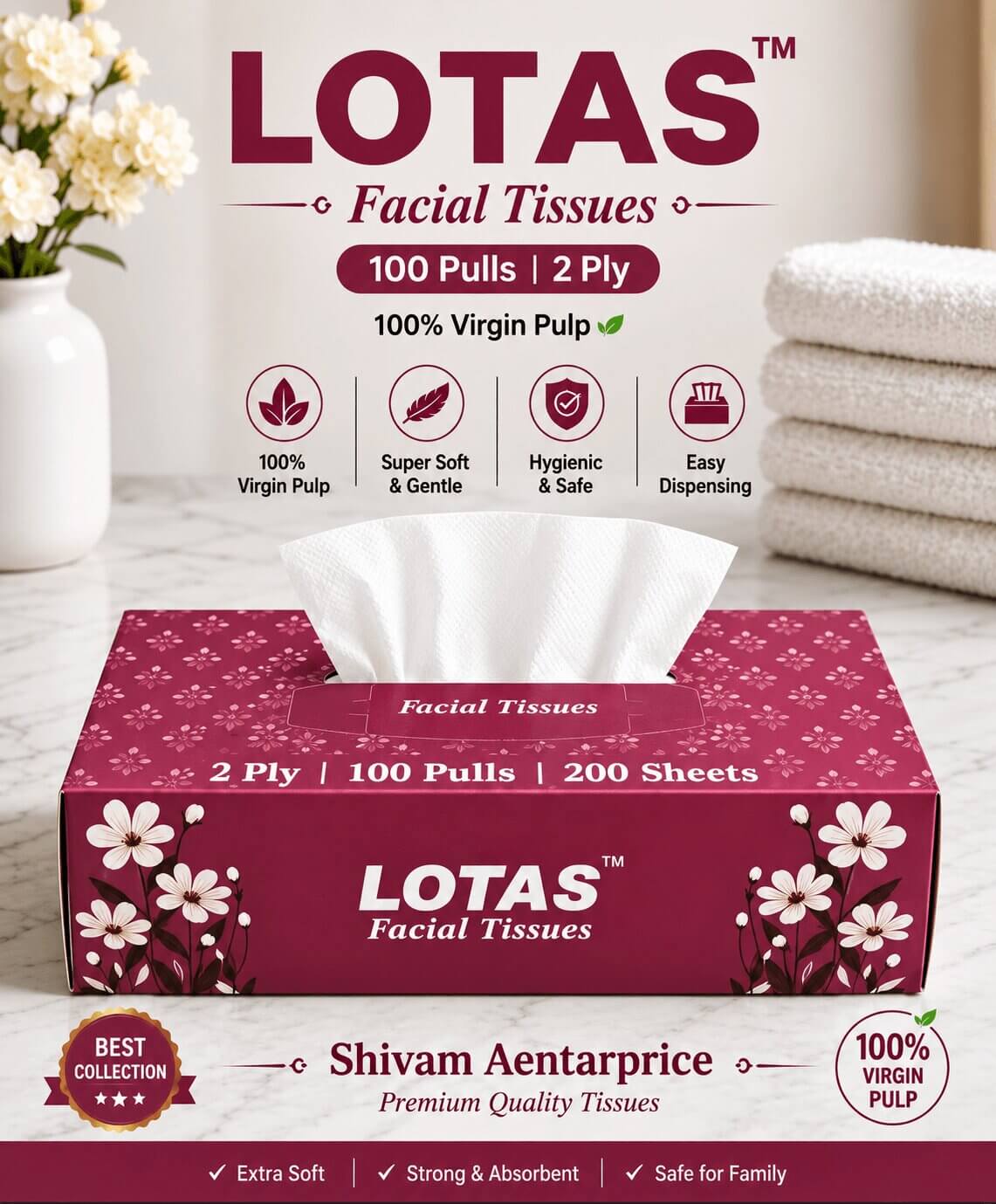 Lotas Facial Tissues view 3